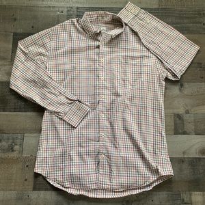 Peter Millar Plaid Button Down Shirt